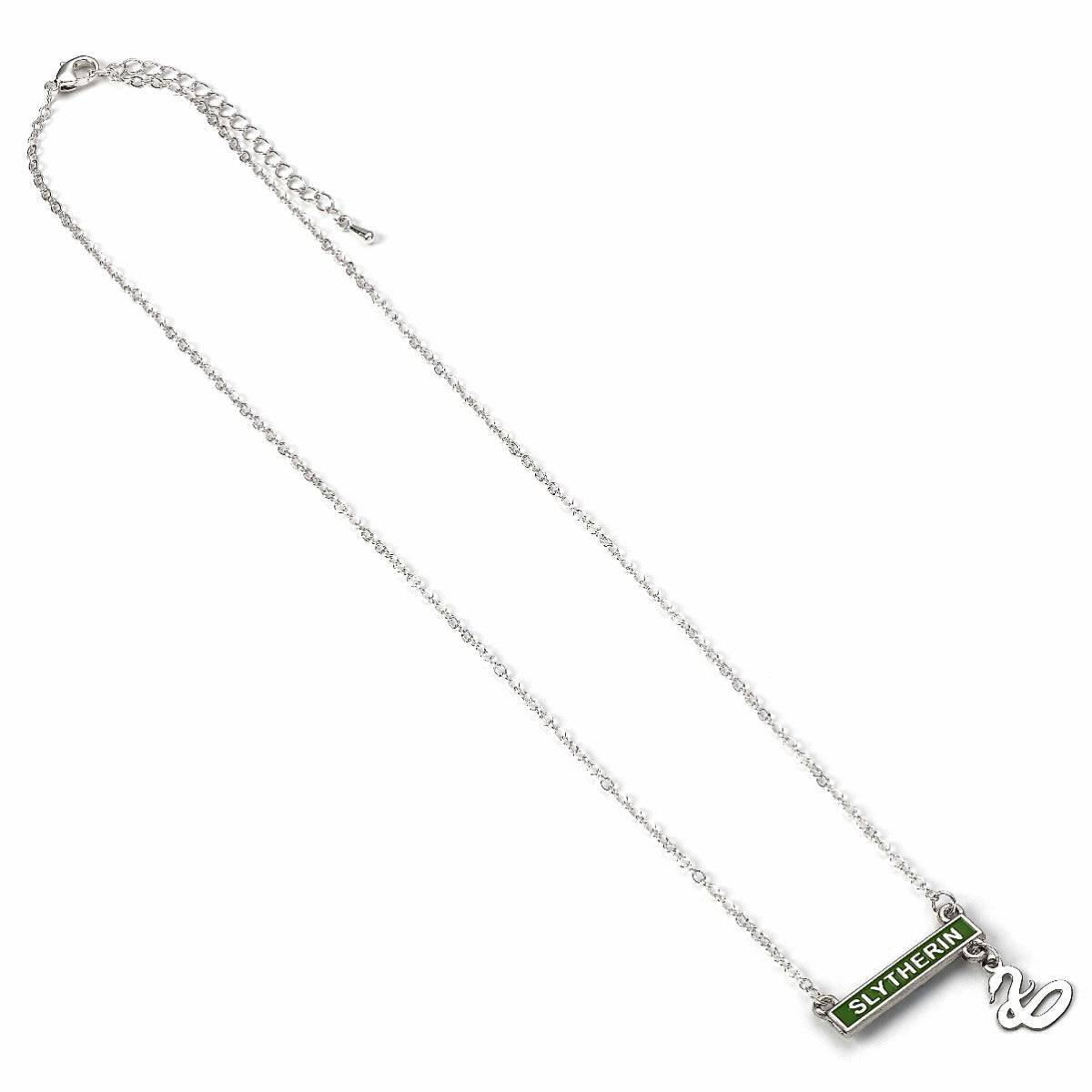 Harry Potter Slytherin Bar Necklace - Olleke Wizarding Shop Amsterdam Brugge London