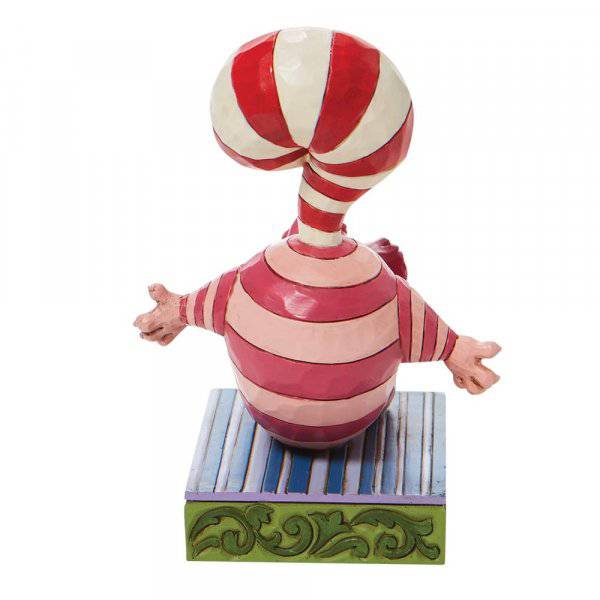 Cheshire Cat Candy Cane Tail Figurine