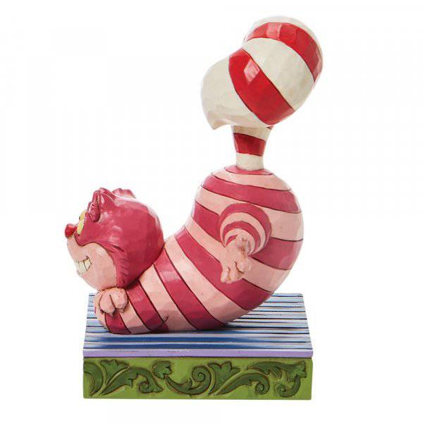 Cheshire Cat Candy Cane Tail Figurine