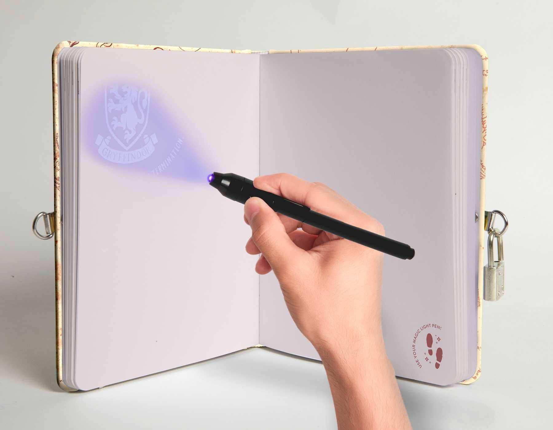 Harry Potter: Marauder's Map Invisible Ink Lock & Key Diary