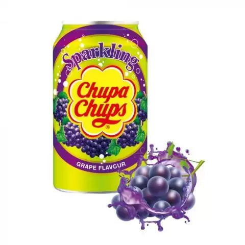 Chupa Chups Grape Flavour Can