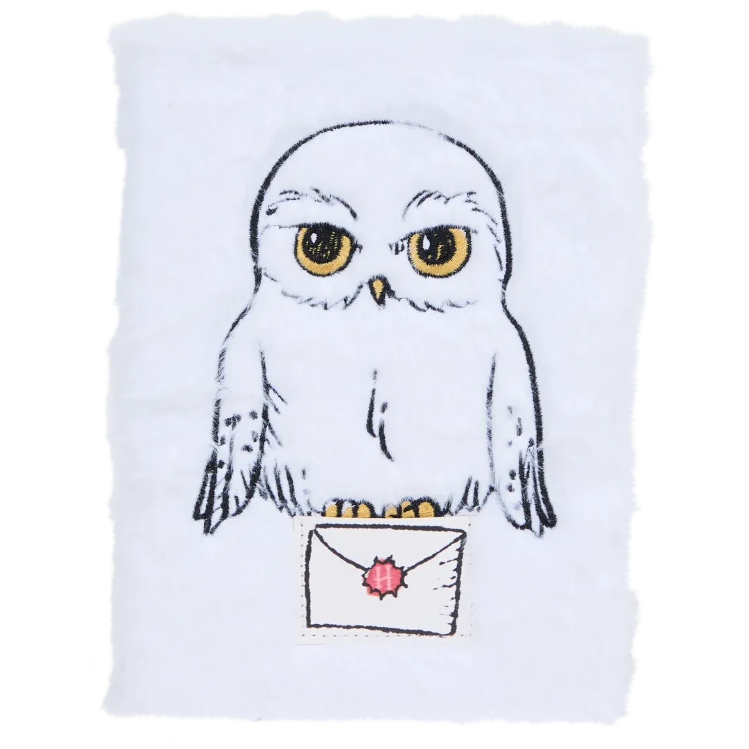 Harry Potter plush Hedwig notebook, Olleke Wizarding Shop Amsterdam