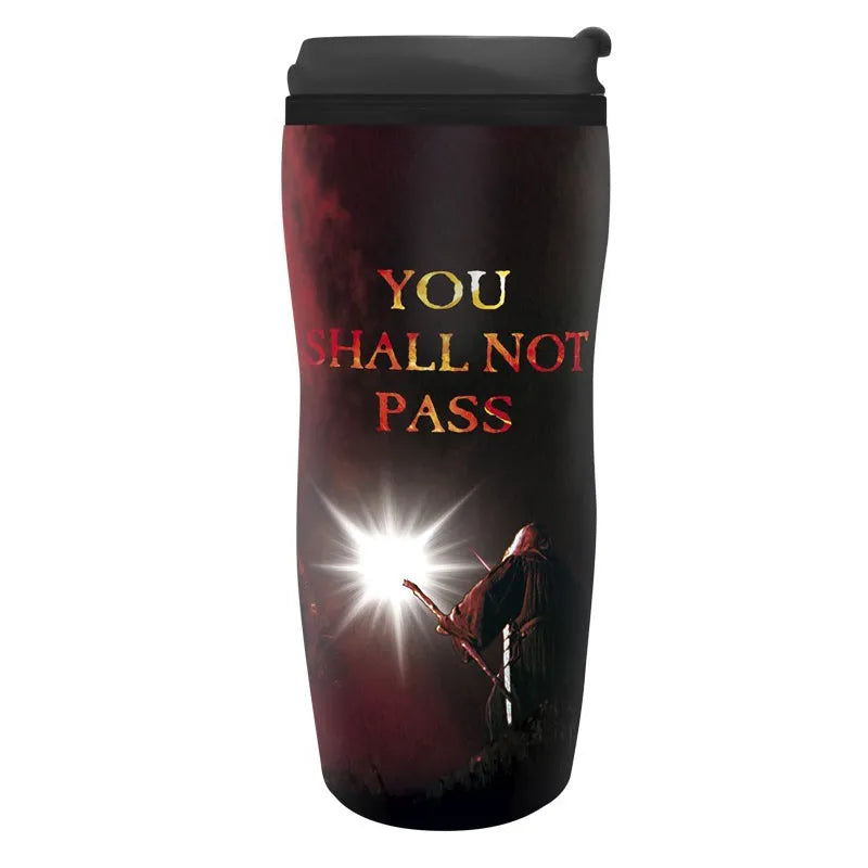 Lord of the Rings Travel Mug You shall not pass - Olleke Wizarding Shop Amsterdam