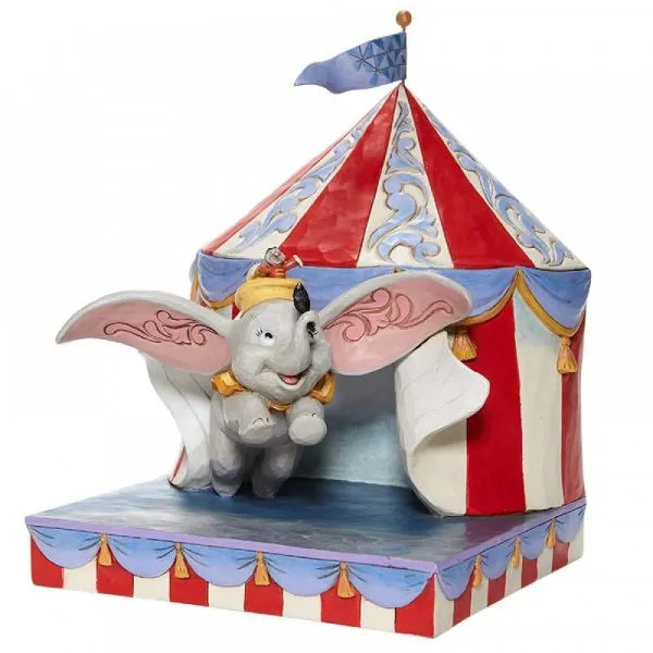 Dumbo sous le grand chapiteau - Figurine Dumbo Circus sous la tente