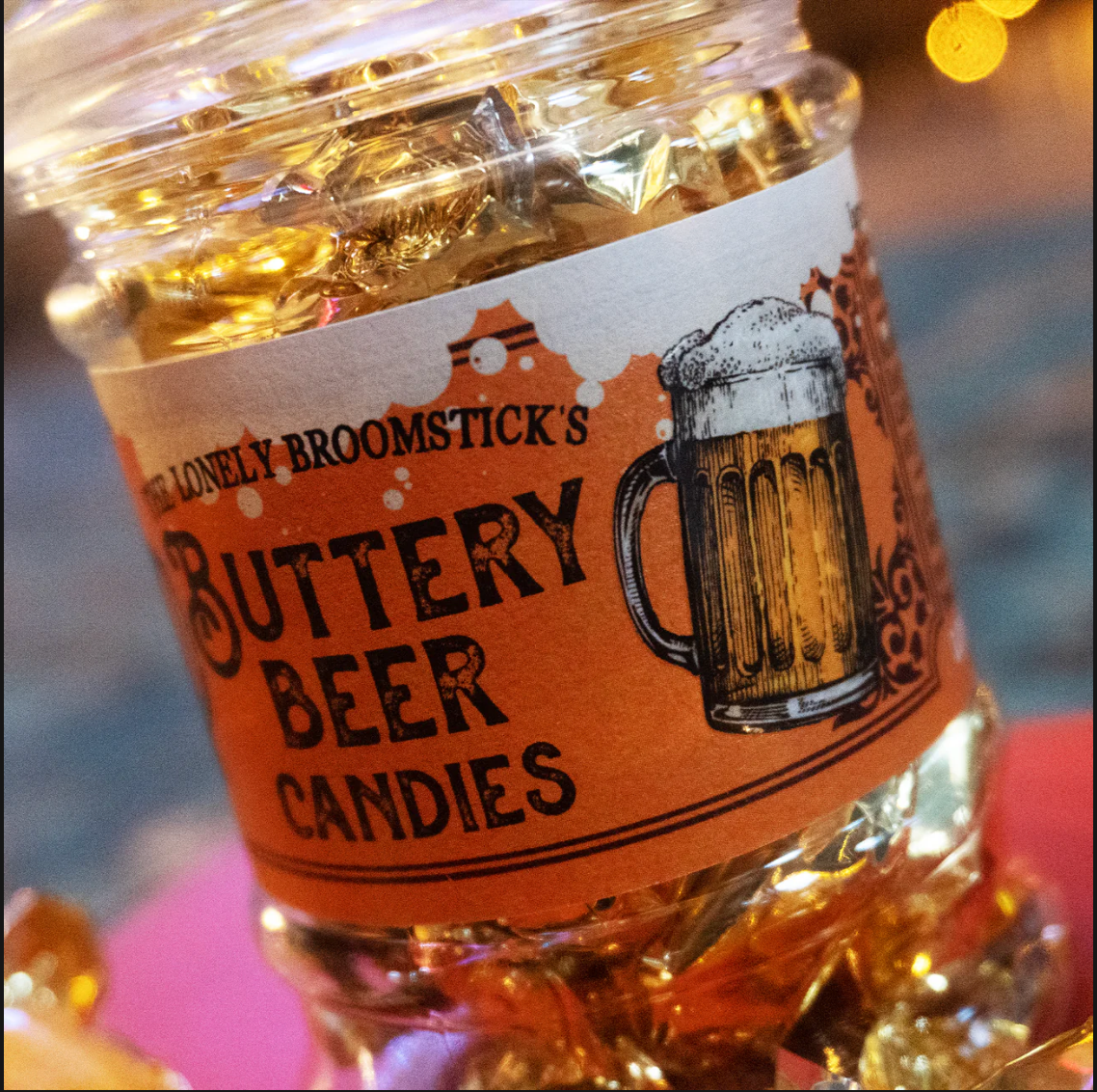 Buttery Beer Candies Jar