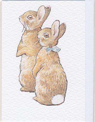 Peter Rabbit Mini Card - Olleke Wizarding Shop Amsterdam Brugge London