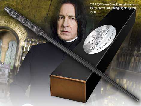 Professor Severus Snape Character Wand - Olleke Wizarding Shop Amsterdam Brugge London