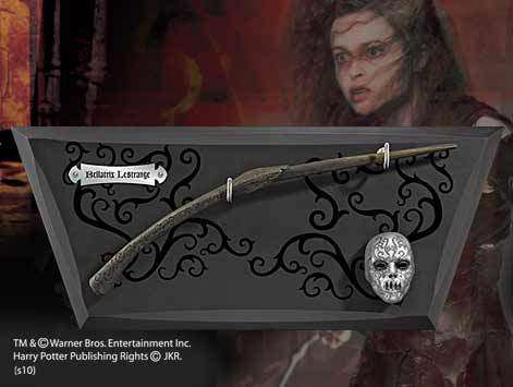 Bellatrix Lestrange’s Wand and Display - Olleke Wizarding Shop Amsterdam Brugge London