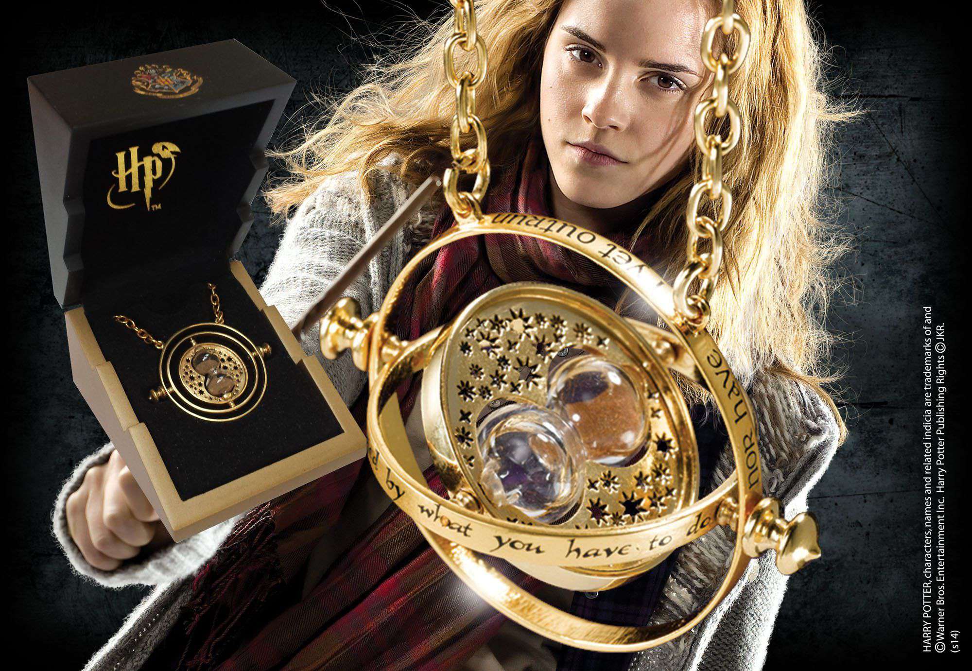 Time Turner – Gold Plated Sterling Silver - Olleke Wizarding Shop Amsterdam Brugge London