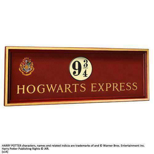 Platform 9 3/4 Sign - Olleke Wizarding Shop Amsterdam Brugge London