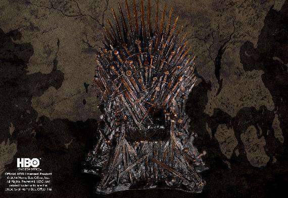 The Iron Throne in Bronze - Olleke Wizarding Shop Amsterdam Brugge London