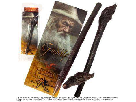 Gandalf Staff Pen and Lenticular Bookmark - Olleke Wizarding Shop Amsterdam Brugge London