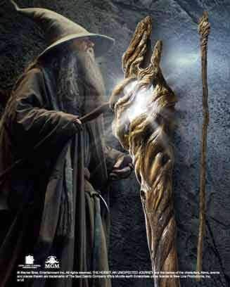 Gandalf Illuminating Staff - Olleke Wizarding Shop Amsterdam Brugge London