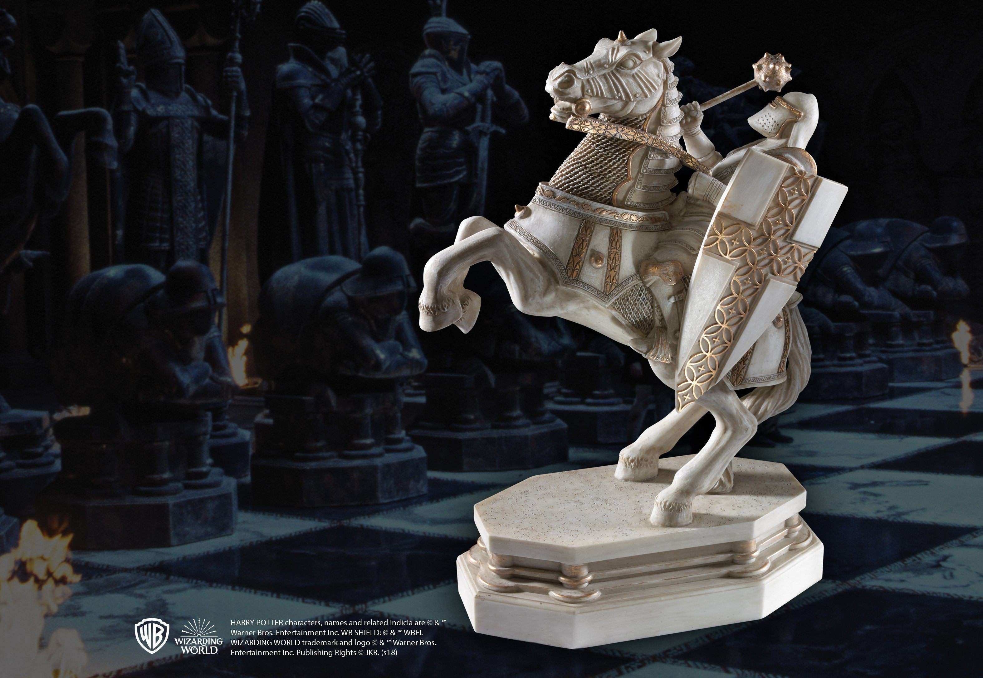 White Knight Bookend - Olleke Wizarding Shop Amsterdam Brugge London