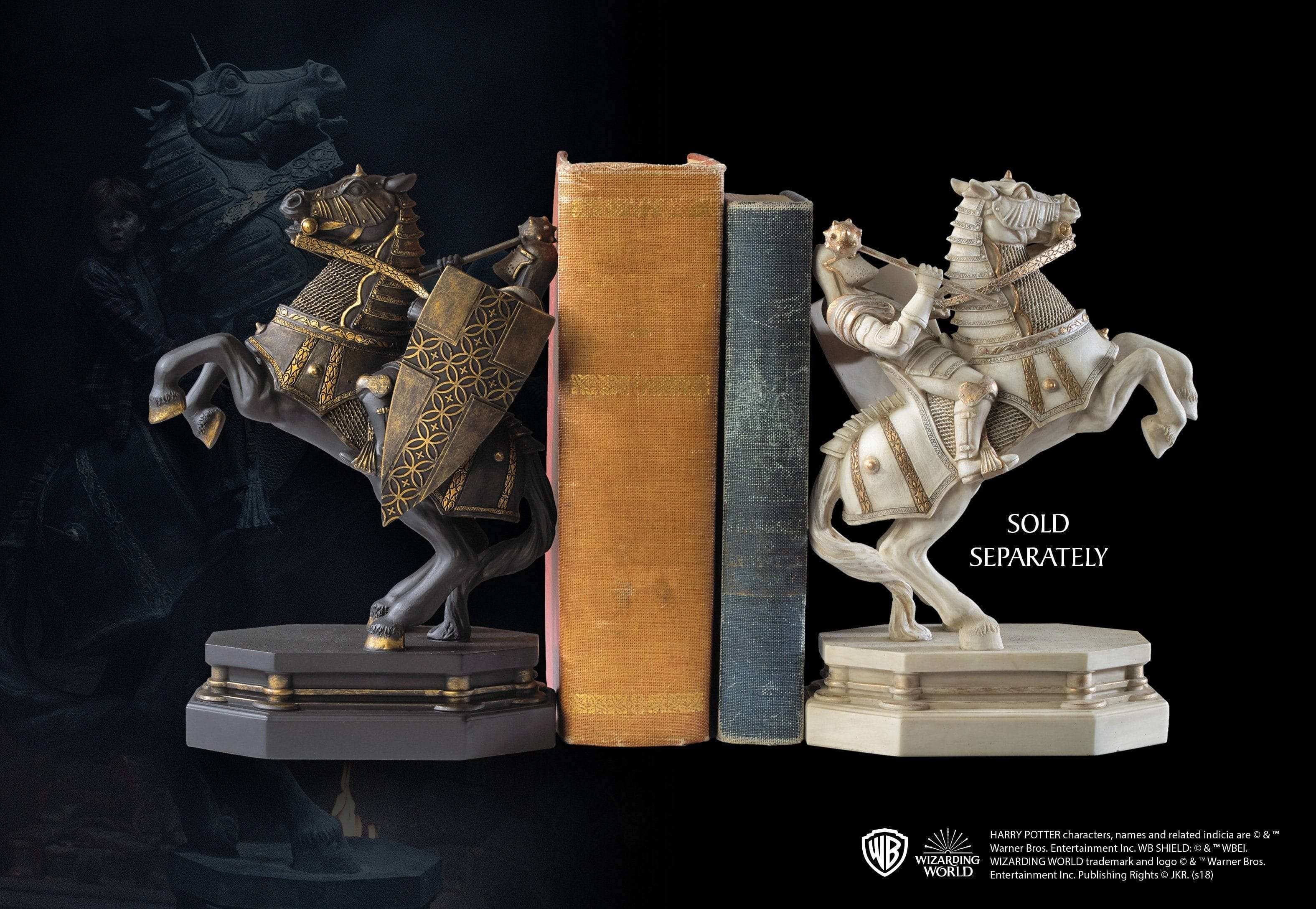 White Knight Bookend - Olleke Wizarding Shop Amsterdam Brugge London