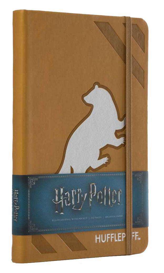 Harry Potter Hardcover Ruled Journal Hufflepuff New Design - Olleke Wizarding Shop Amsterdam Brugge London