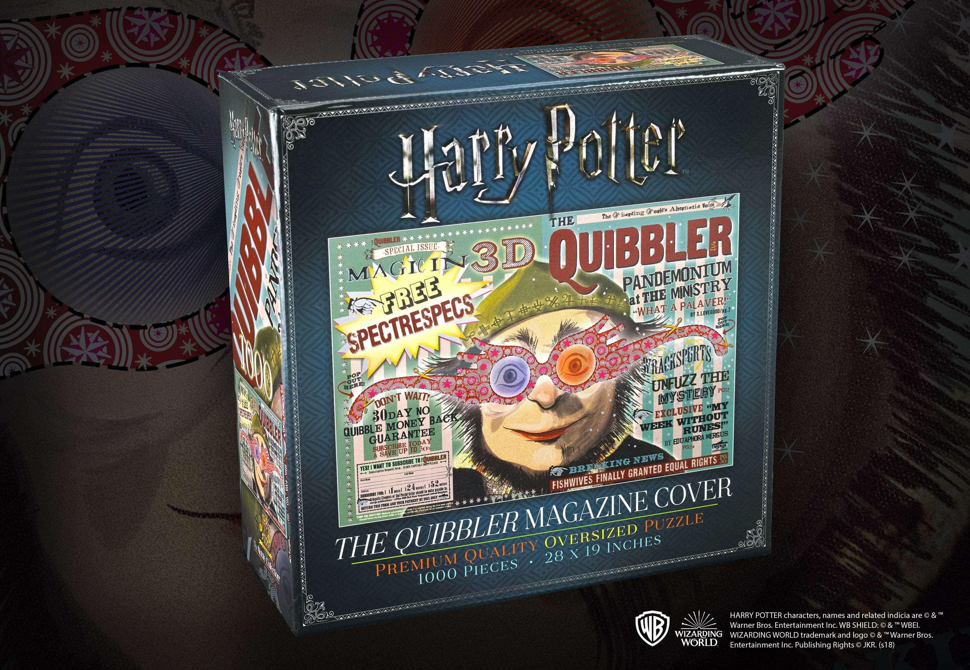 The Quibbler 1,000pc Jigsaw Puzzle - Olleke Wizarding Shop Amsterdam Brugge London