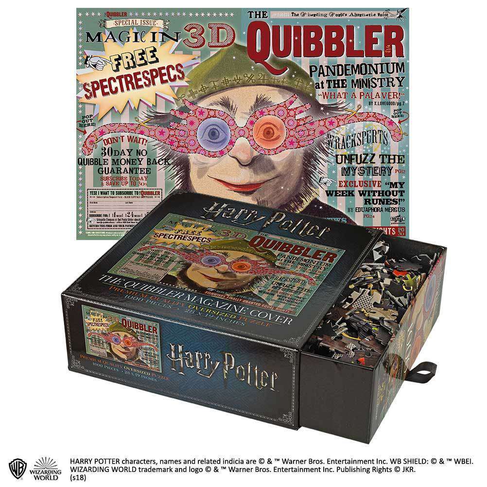 The Quibbler 1,000pc Jigsaw Puzzle - Olleke Wizarding Shop Amsterdam Brugge London