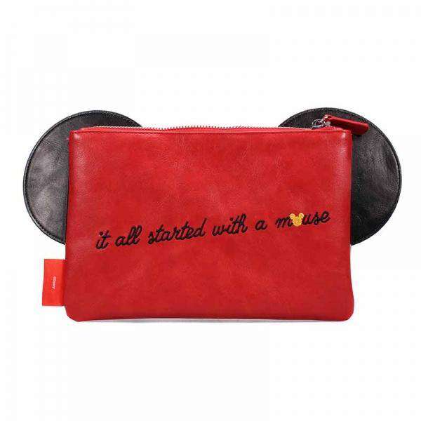 Mickey Mouse Travel Pouch - It All Started With A Mouse - Olleke Wizarding Shop Amsterdam Brugge London