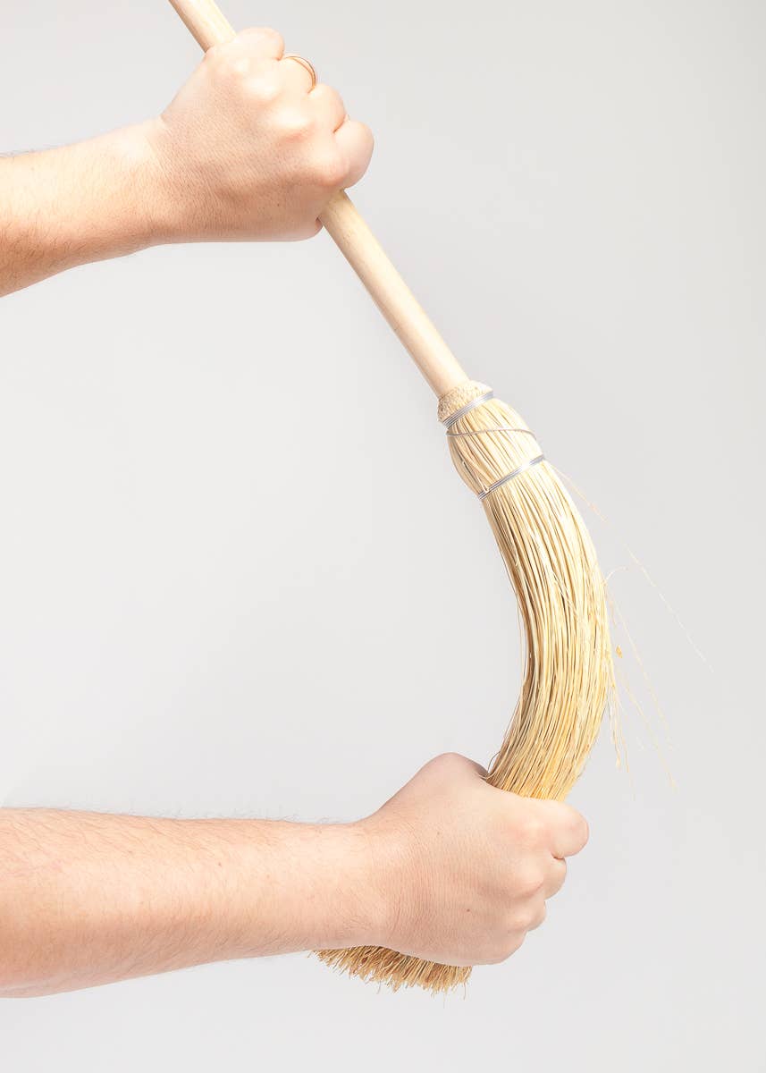 Decorative broomstick