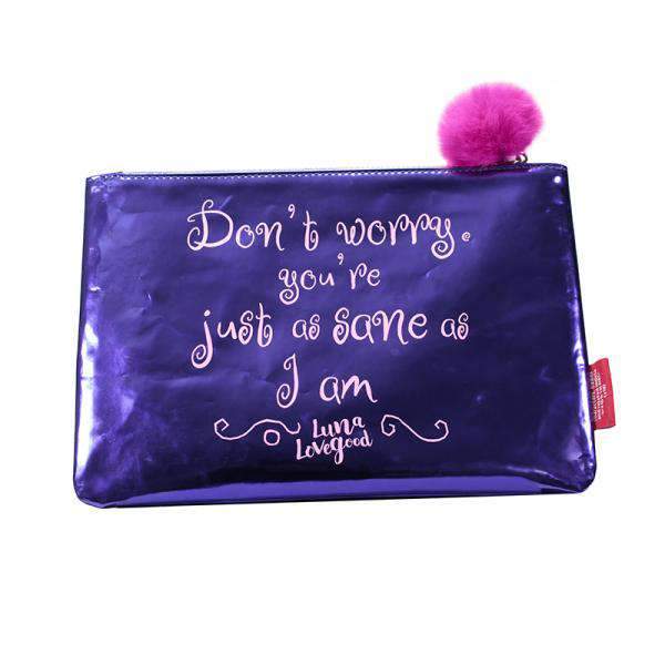 Harry Potter Pouch - Luna Lovegood (As Sane As I Am) - Olleke Wizarding Shop Amsterdam Brugge London