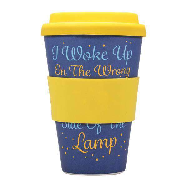 Disney Aladdin Bamboo Travel Mug - Genie (Wrong Side of the Lamp) - Olleke Wizarding Shop Amsterdam Brugge London