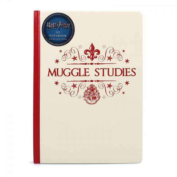 Harry Potter A5 Notebook - Muggle Studies - Olleke Wizarding Shop Amsterdam Brugge London