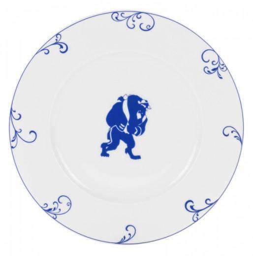 Beauty and the Beast Dessert Plates - Olleke Wizarding Shop Amsterdam Brugge London