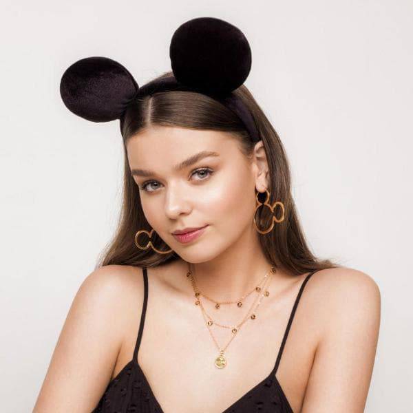 Disney Mickey Mouse Outline Hoop Earrings - Olleke Wizarding Shop Amsterdam Brugge London