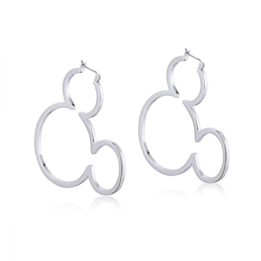 Disney Mickey Mouse Outline Hoop Earrings - Olleke Wizarding Shop Amsterdam Brugge London