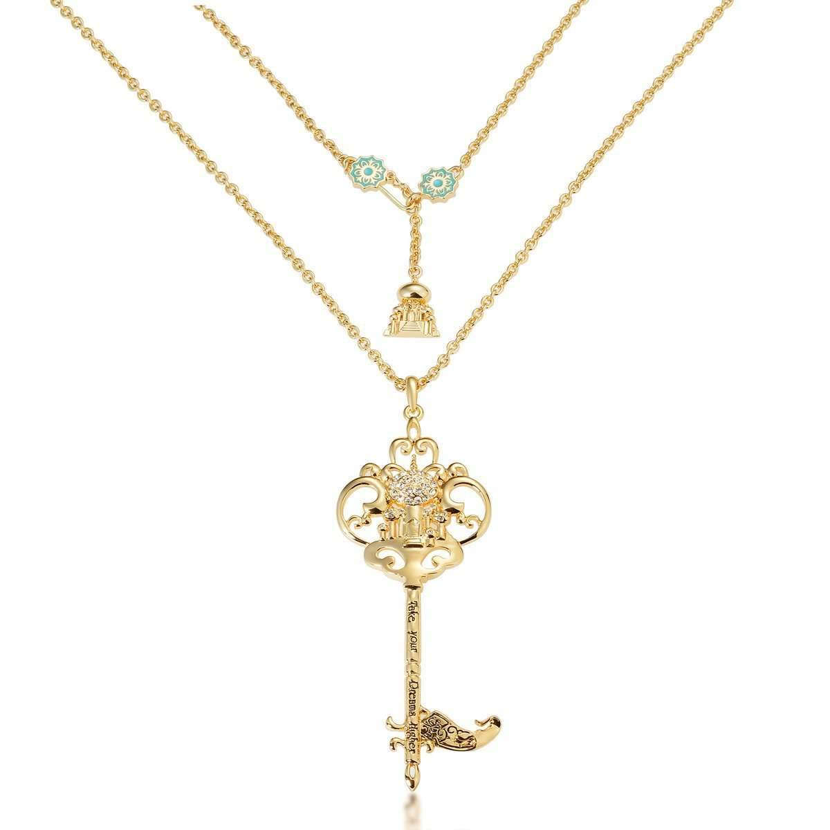 Disney Aladdin Princess Jasmine Key Necklace - Olleke Wizarding Shop Amsterdam Brugge London