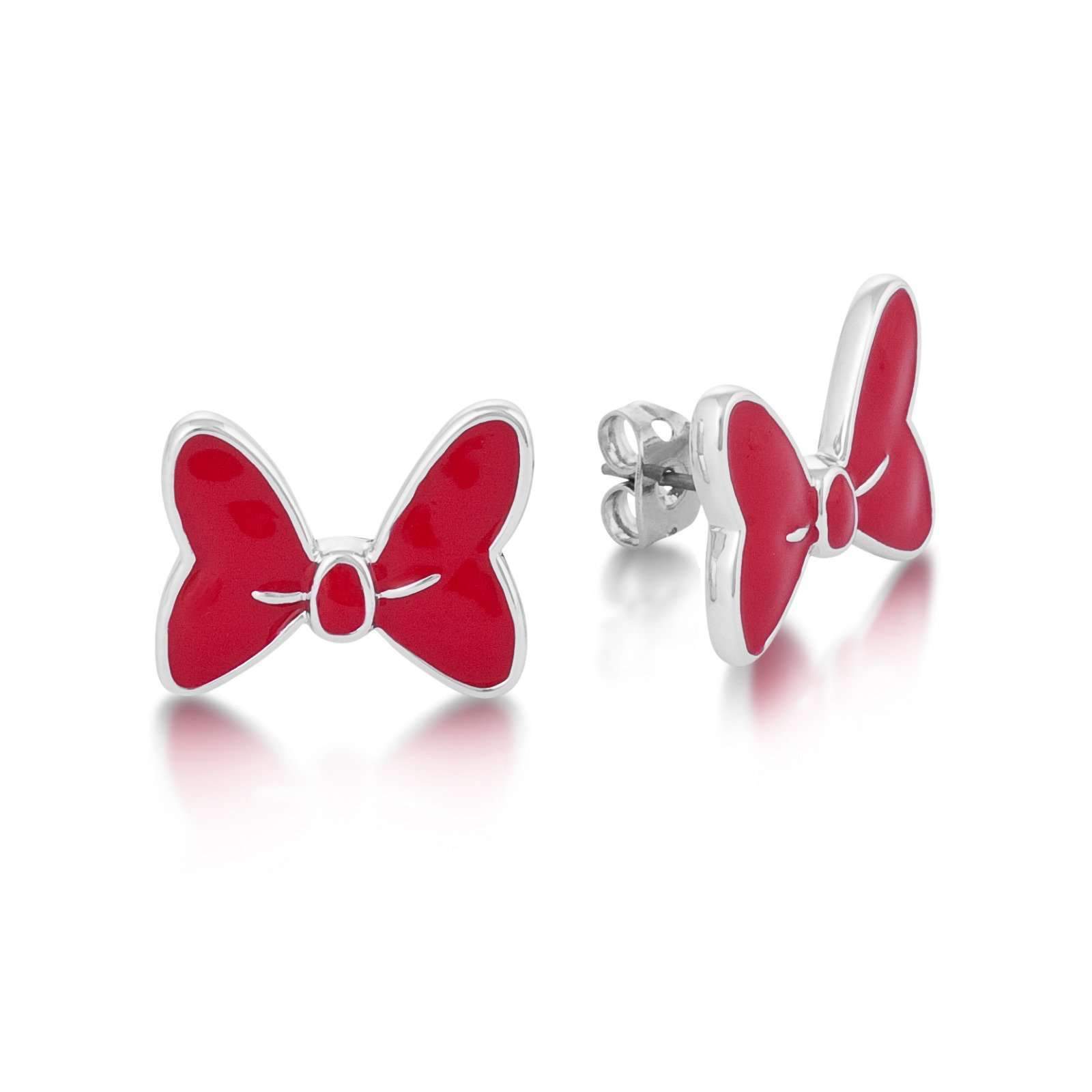 Disney Minnie Mouse Red Bow Studs - Olleke Wizarding Shop Amsterdam Brugge London