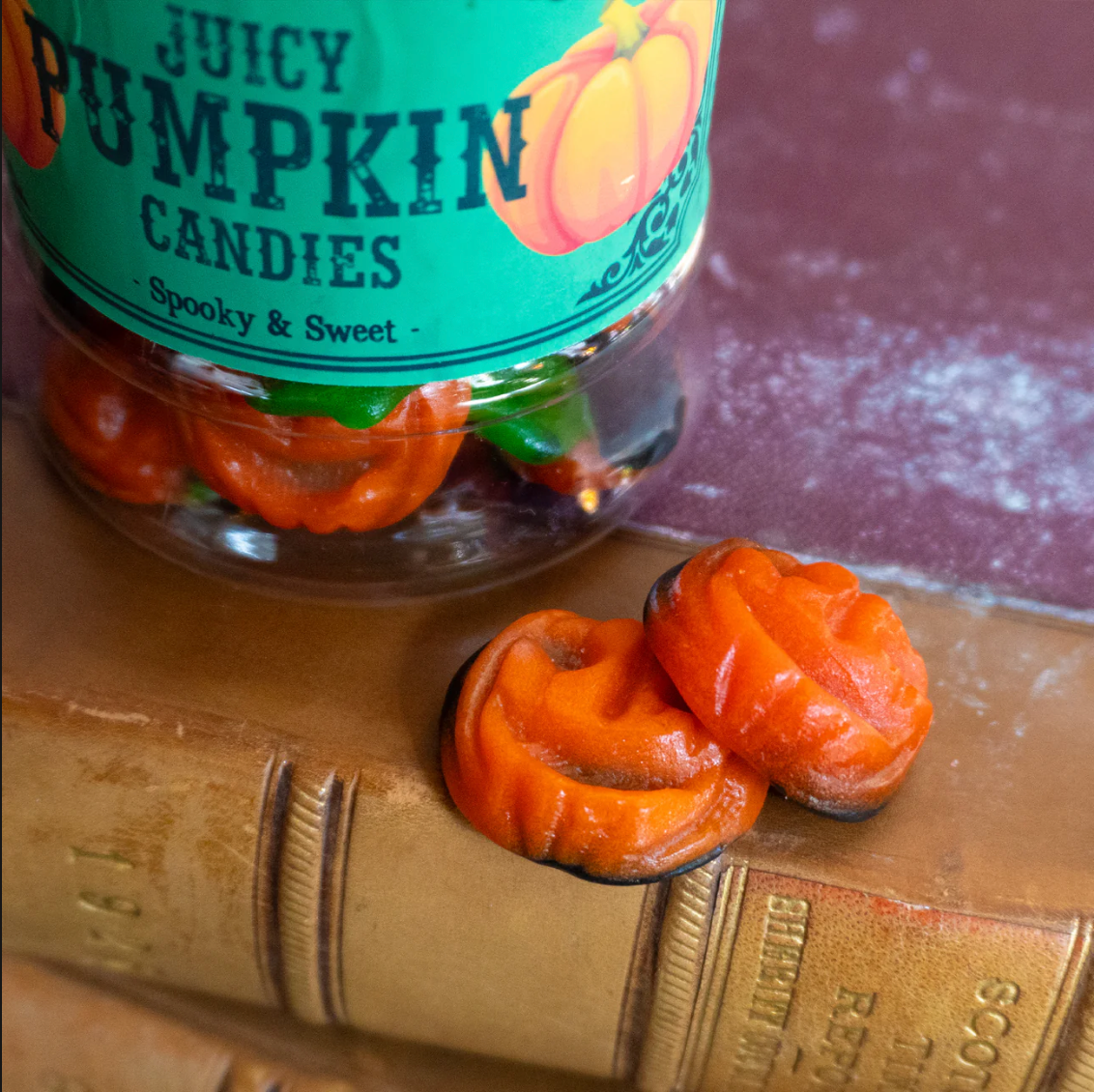 Delicious Jelly Pumpkins Jar