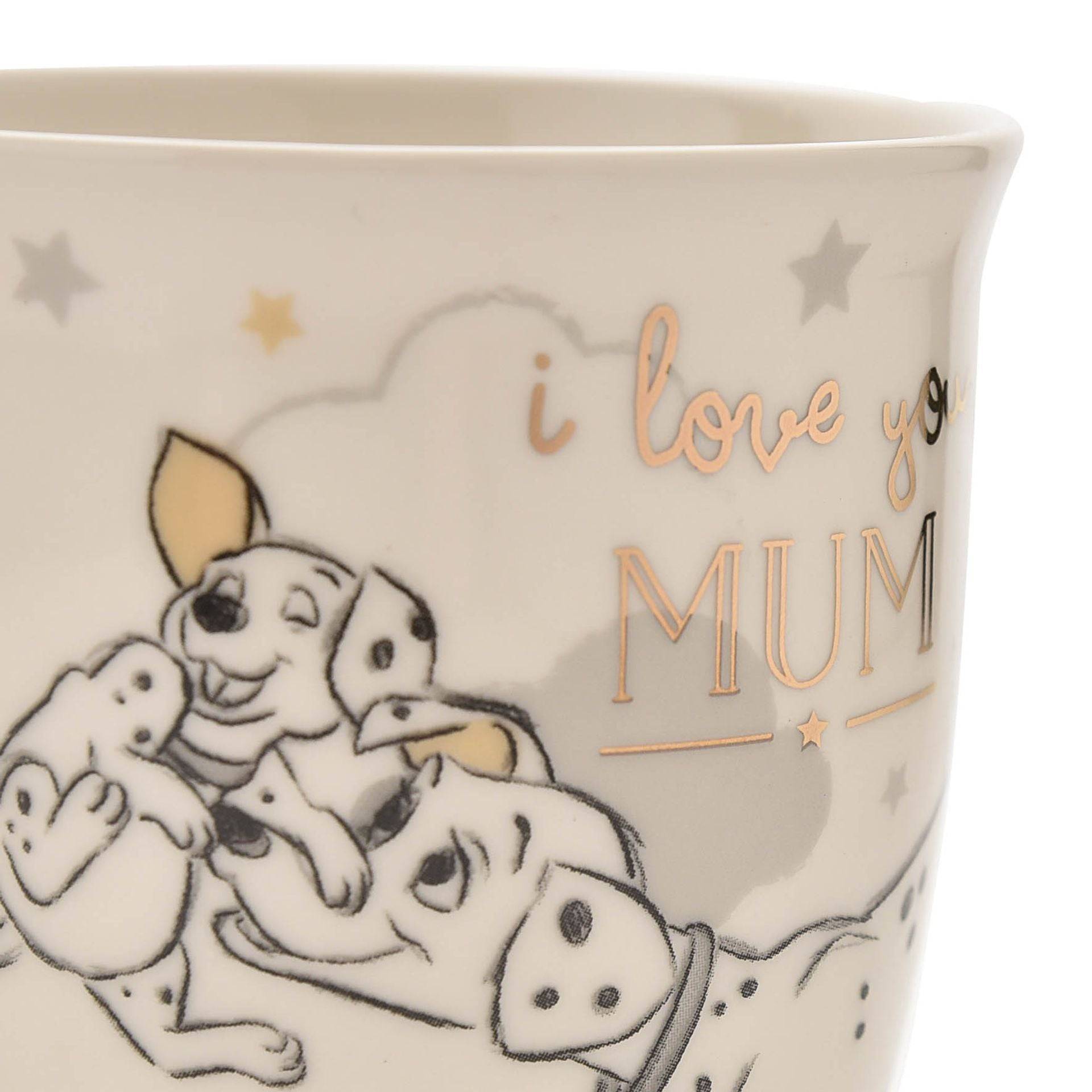 Disney Dalmatian Mug - I Love You Mum - Olleke Wizarding Shop Amsterdam Brugge London