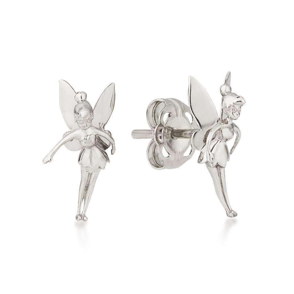 Disney Precious Metal Tinker Bell Stud Earrings - Olleke Wizarding Shop Amsterdam Brugge London