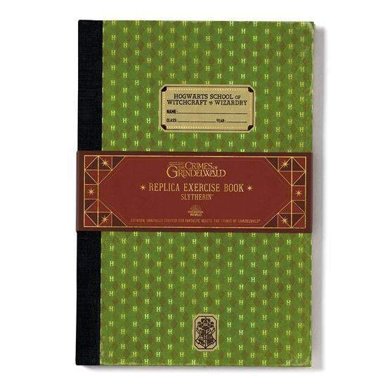 Replica Hogwarts Vintage 1910 Slytherin Exercise Book - Olleke Wizarding Shop Amsterdam Brugge London