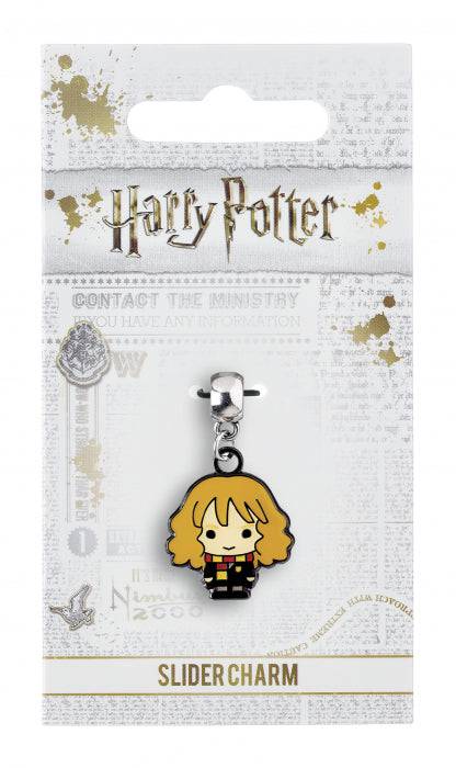 Harry Potter Silver Plated Charm Chibi Hermione - Olleke Wizarding Shop Amsterdam Brugge London