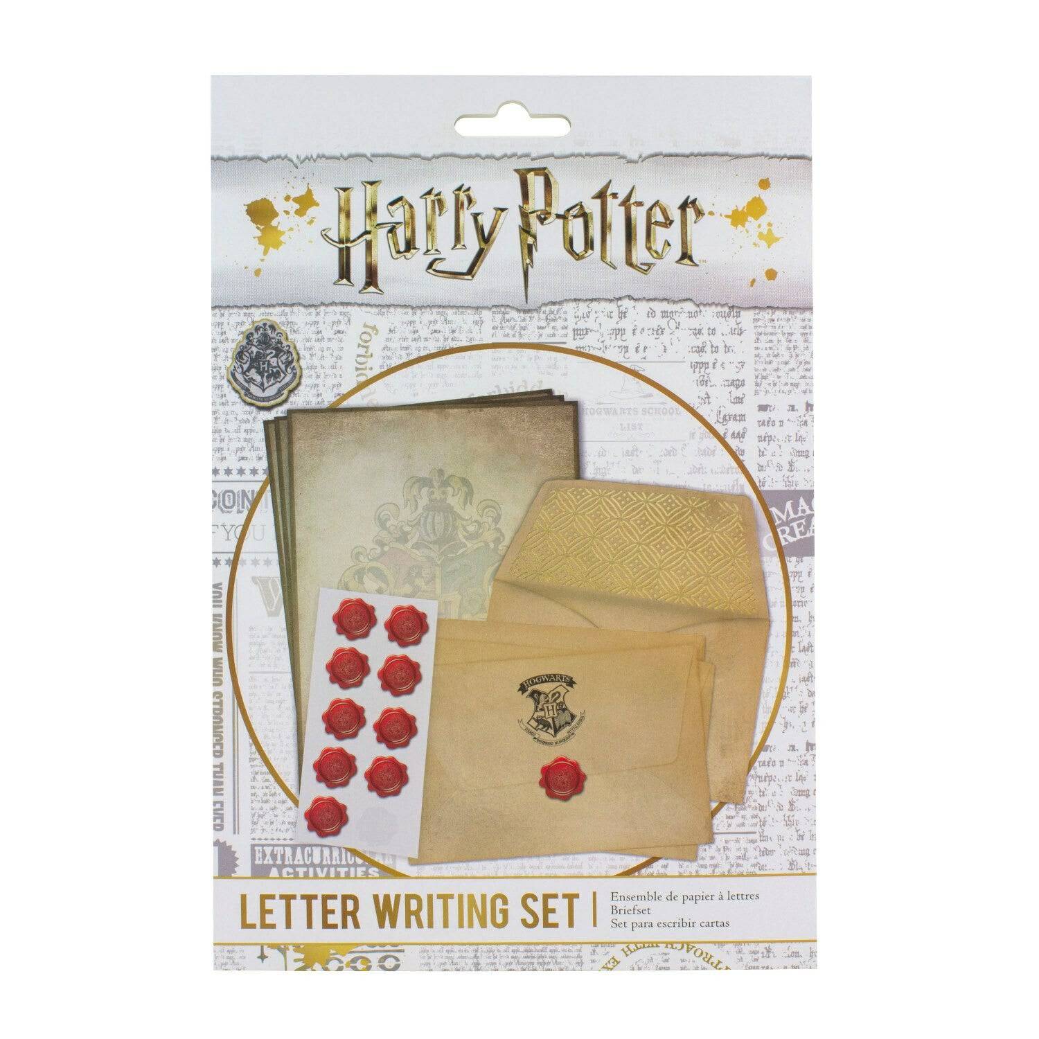 Harry Potter Letter Writing Set Hogwarts - Olleke Wizarding Shop Amsterdam Brugge London