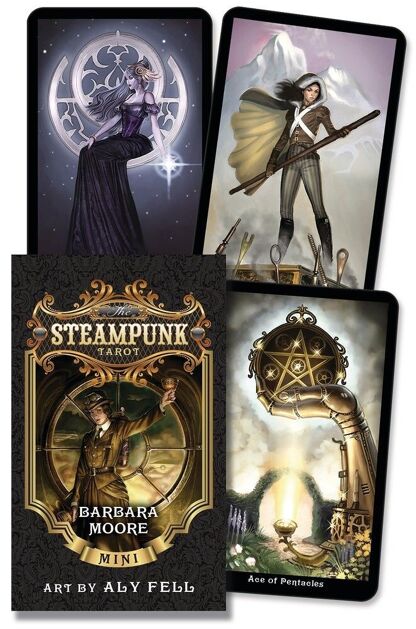 Steampunk mini Tarot cards - Olleke Wizarding Shop Amsterdam