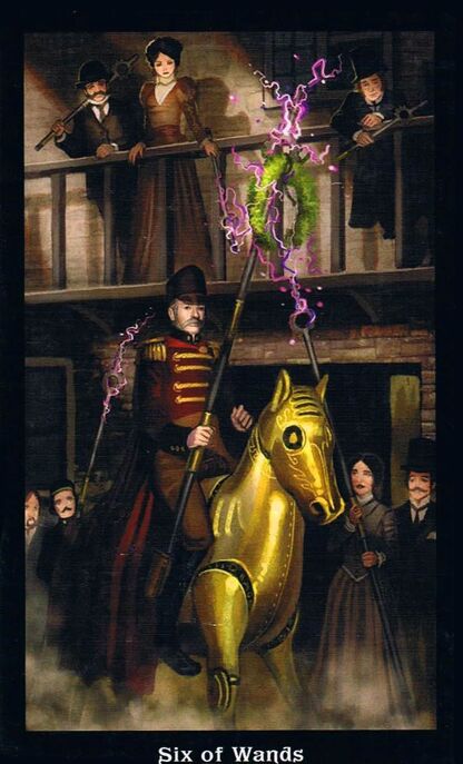 Steampunk mini Tarot cards - Olleke Wizarding Shop Amsterdam