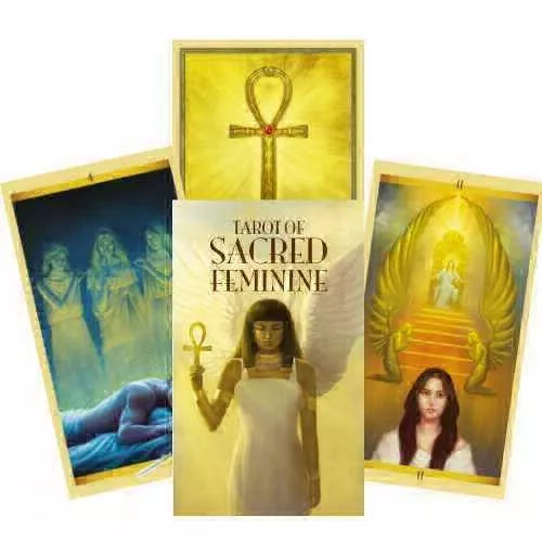 Tarot Of Sacred Feminine cards - Olleke Wizarding Shop Amsterdam