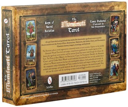The Illuminati Tarot cards Schiffer Publishing - Olleke Wizarding Shop Amsterdam