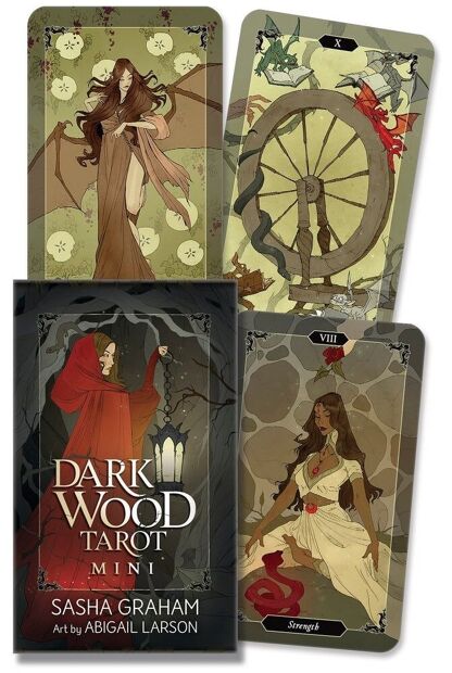 Dark Wood tarot Mini cards - Olleke Wizarding Shop Amsterdam