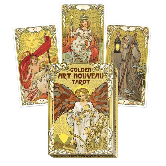 Golden Art Nouveau Tarot