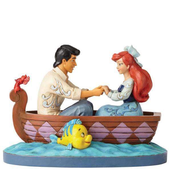 Waiting For A Kiss - Ariel & Prince Eric Figurine - Olleke Wizarding Shop Amsterdam Brugge London