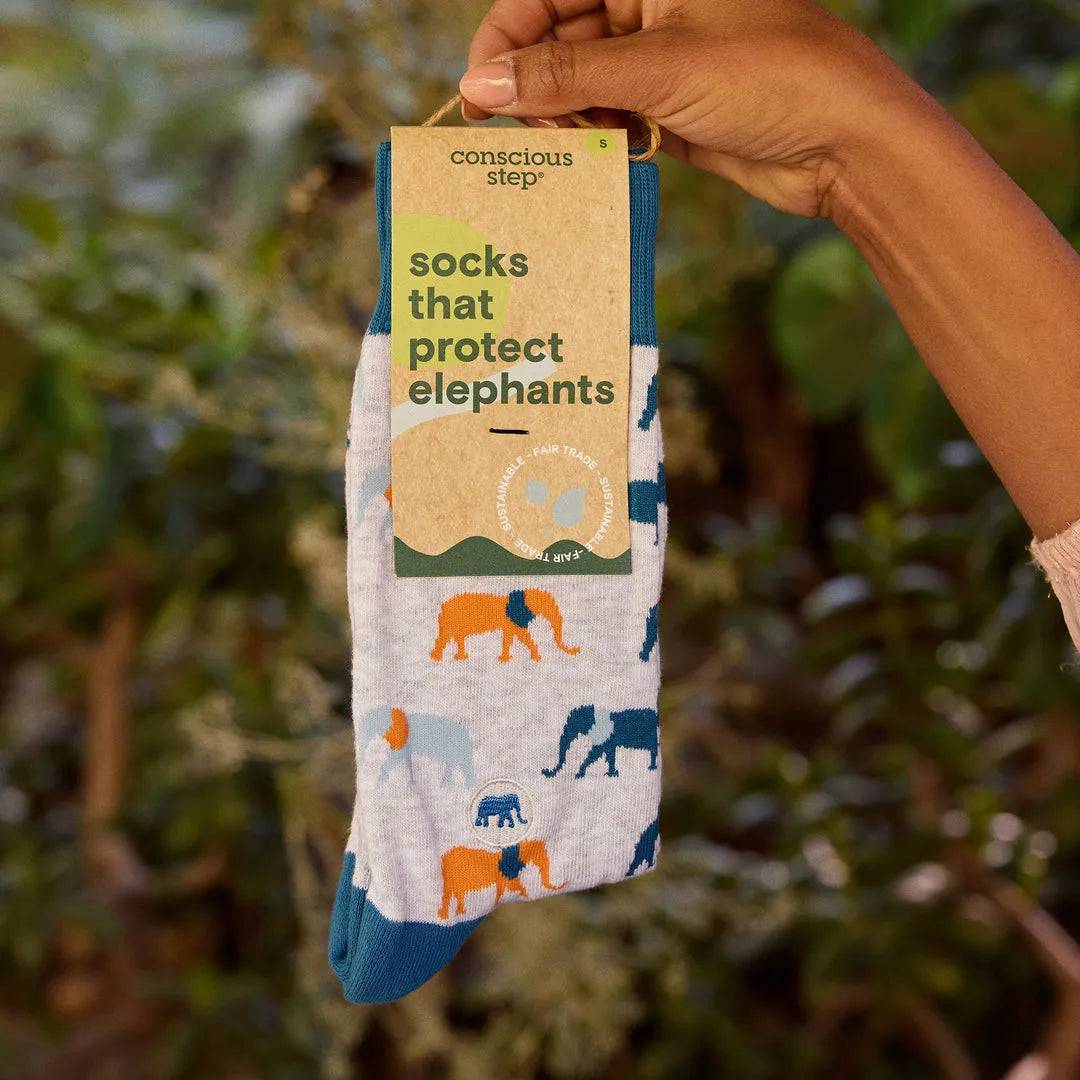 Socks that Protect Elephants - Olleke Wizarding Shop Amsterdam Brugge London