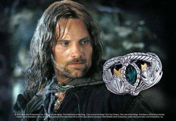 The Aragorn Ring - Olleke Wizarding Shop Amsterdam Brugge London