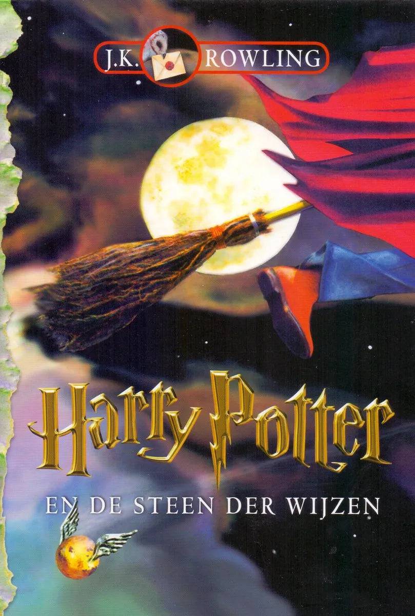 Harry Potter 1 - Harry Potter en de steen der wijzen - Olleke Wizarding Shop Amsterdam Brugge London