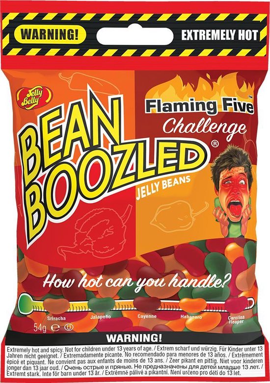 Bean Boozled Flaming Five Uitdaging Tas