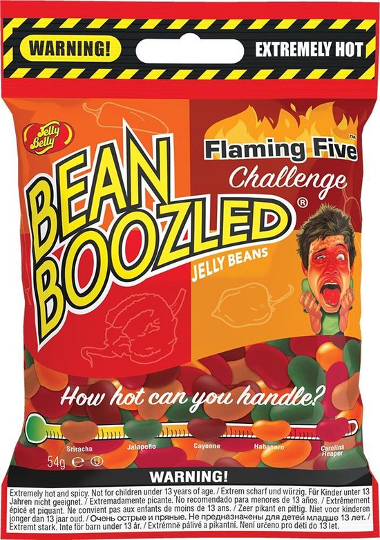 Bean Boozled Flaming Five Challenge Bag